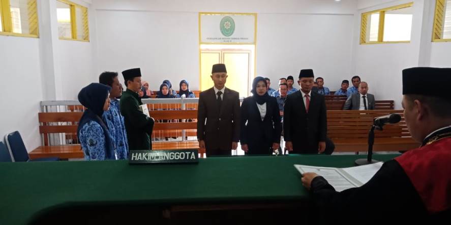 Pengambilan Sumpah Jabatan dan Pelantikan